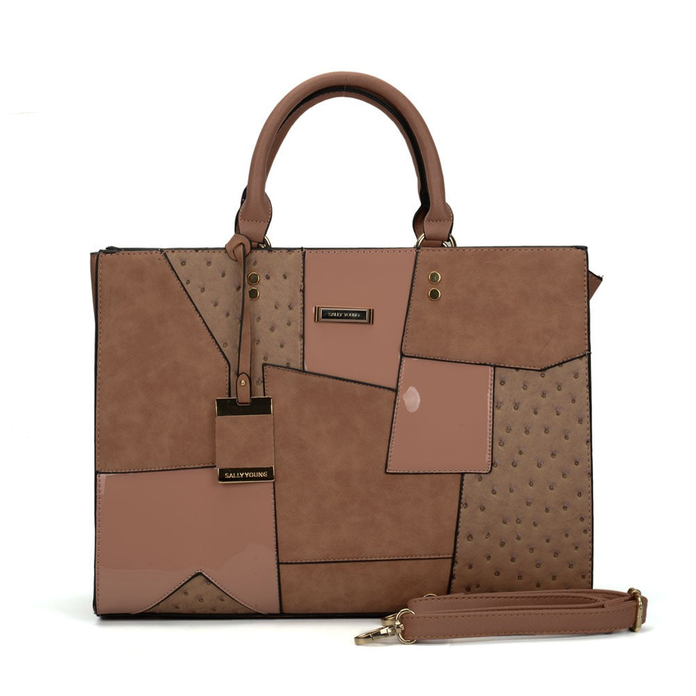 The Fenn Colour-Block Tote