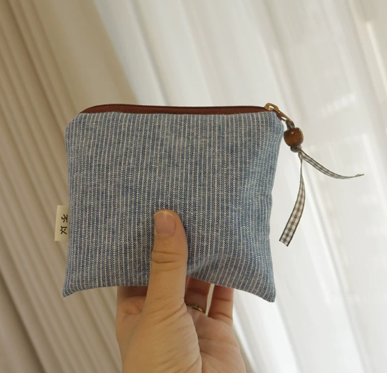 The Sage Cotton Coin Purse
