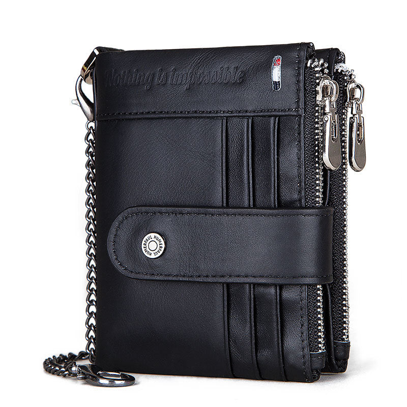 The Boone Double-Zip Wallet