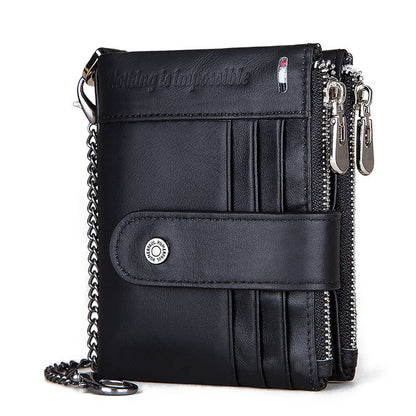 The Boone Double-Zip Wallet