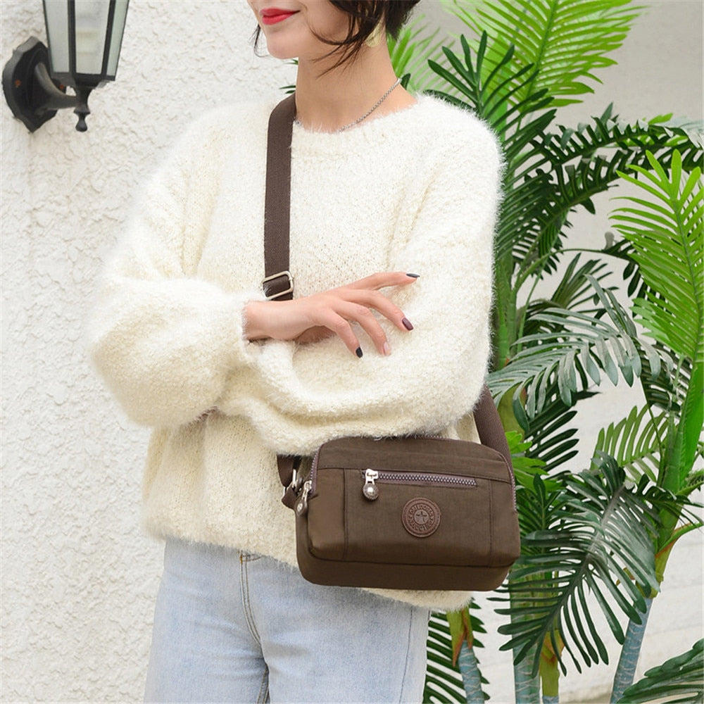 The Amara Nylon Shoulder Bag