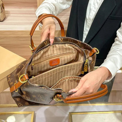 The Ember Leather Commuter Bag