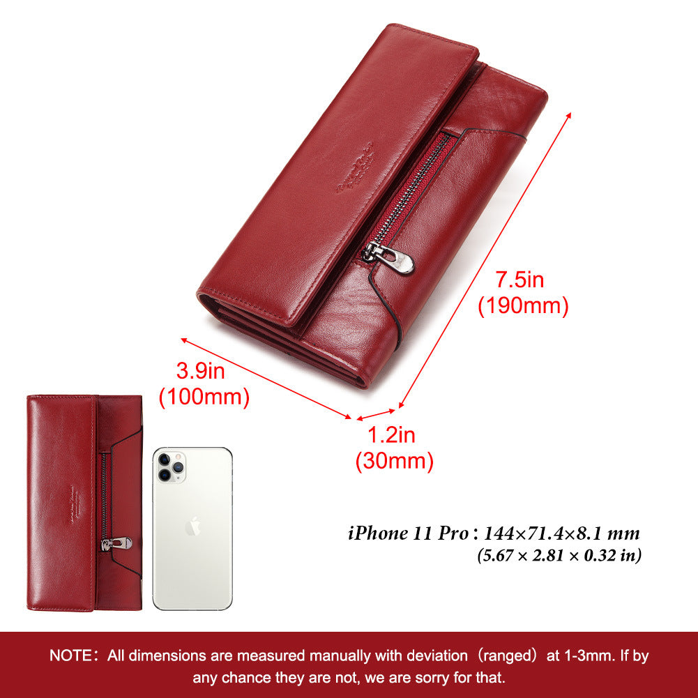 The Solene Long Clutch Wallet