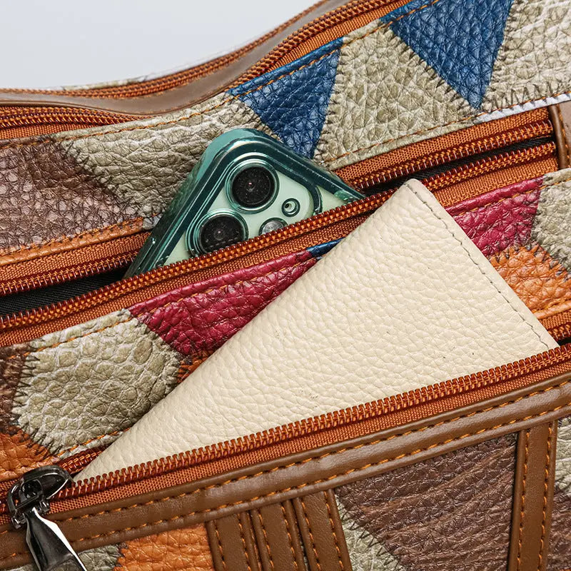 The Rilo Colour-Block Shoulder Bag