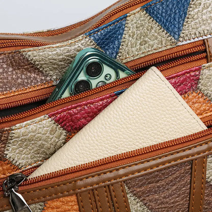 The Rilo Colour-Block Shoulder Bag