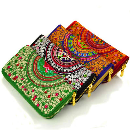 The Suri Embroidered Long Purse