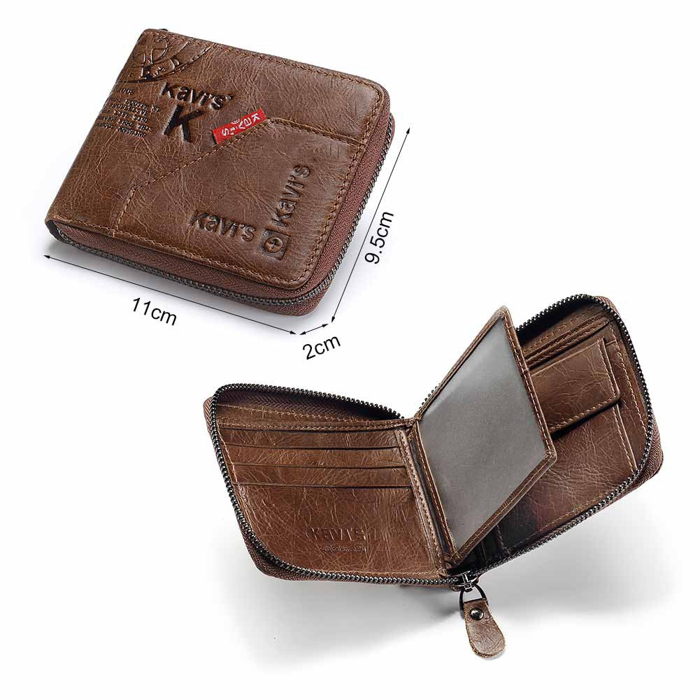 The Dane Short Zip Wallet