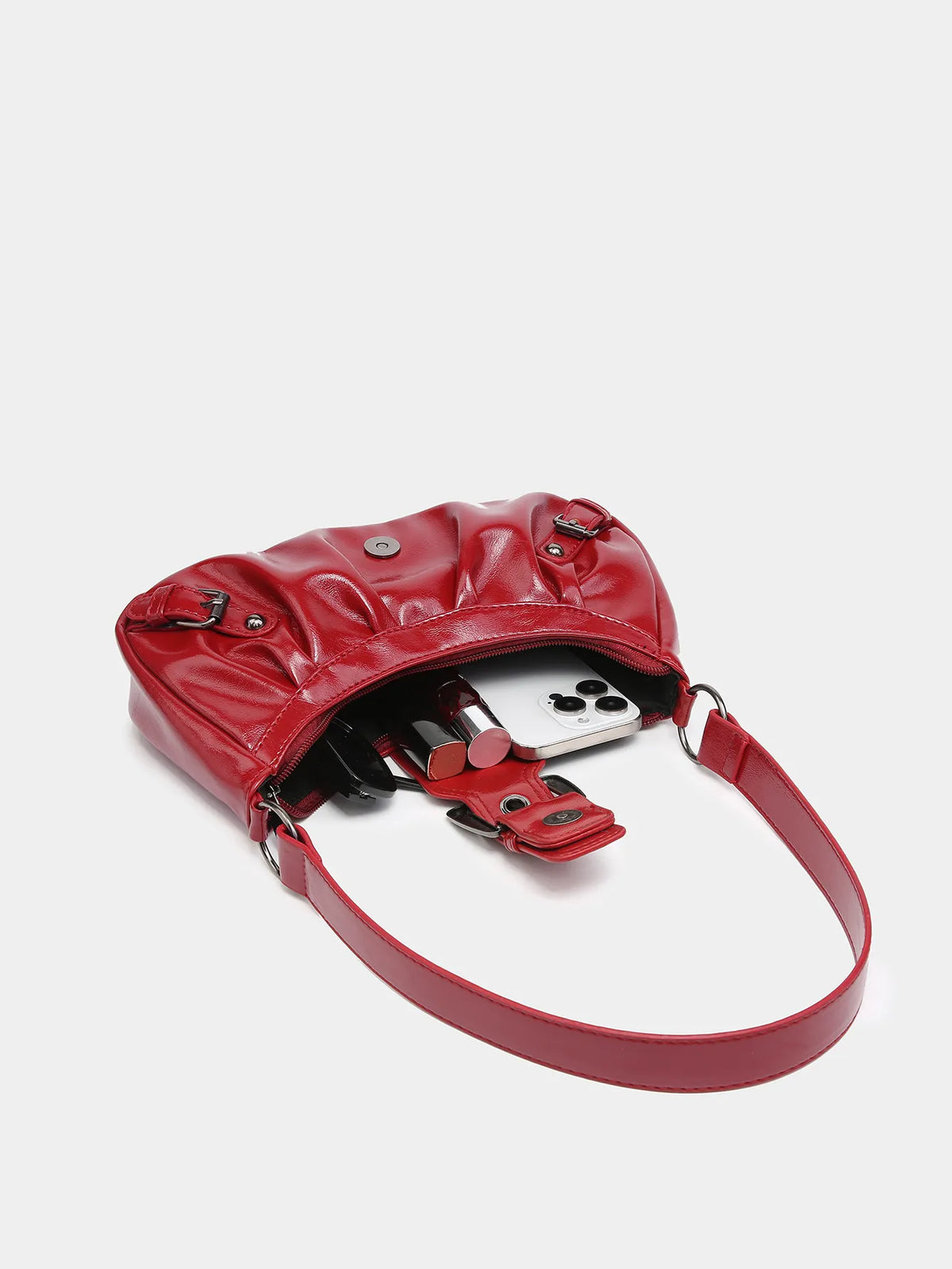 The Elke Two-Tone Shoulder Bag