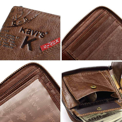 The Dane Short Zip Wallet