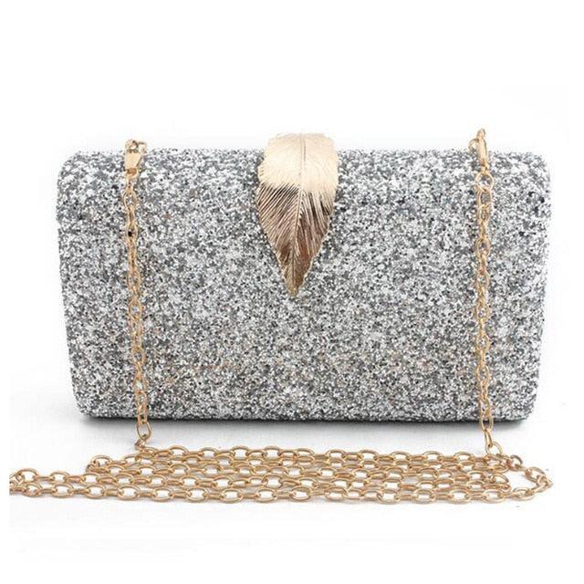 The Junia Sequin Evening Clutch