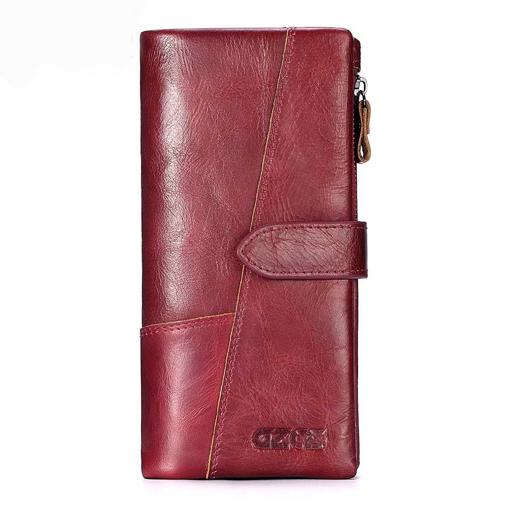 The Fern Cowhide Clutch Wallet