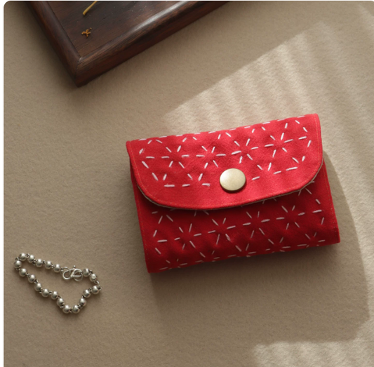 The Opal Accordion Coin Purse