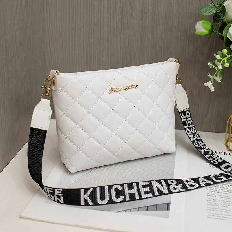 Trendy Bag for Women – Embroidered PU Leather Crossbody Purse - Trends Zone