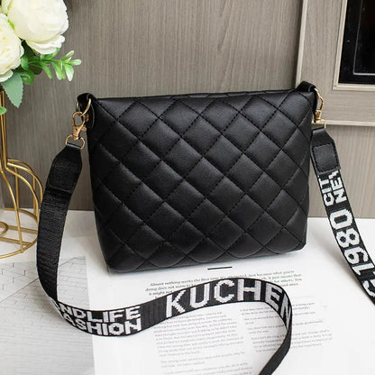 Trendy Bag for Women – Embroidered PU Leather Crossbody Purse - Trends Zone