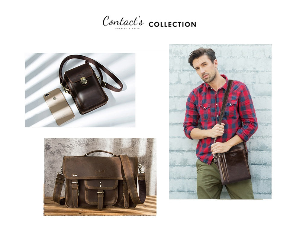 The Rufus Leather Crossbody