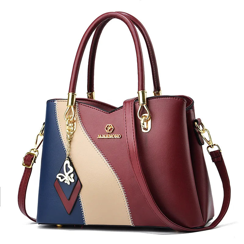 The Dahlia Patchwork Satchel