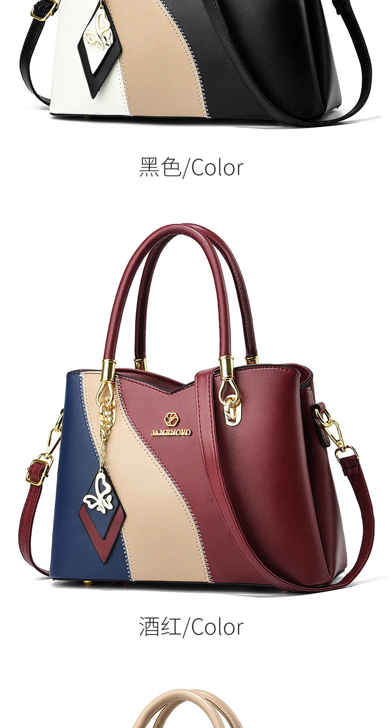 The Dahlia Patchwork Satchel