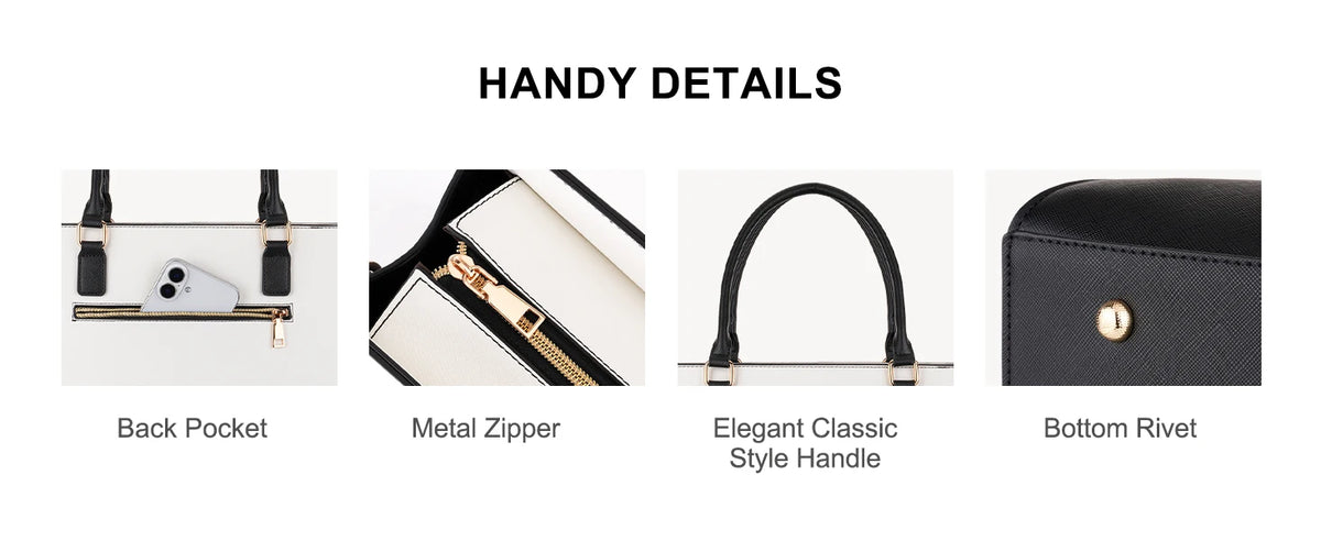 The Quinn Laptop Tote