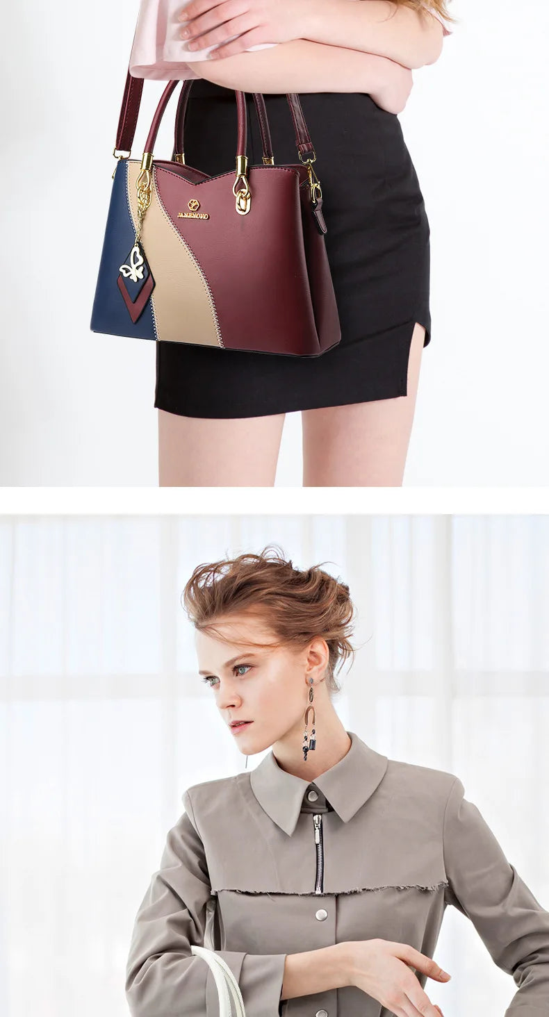 The Dahlia Patchwork Satchel