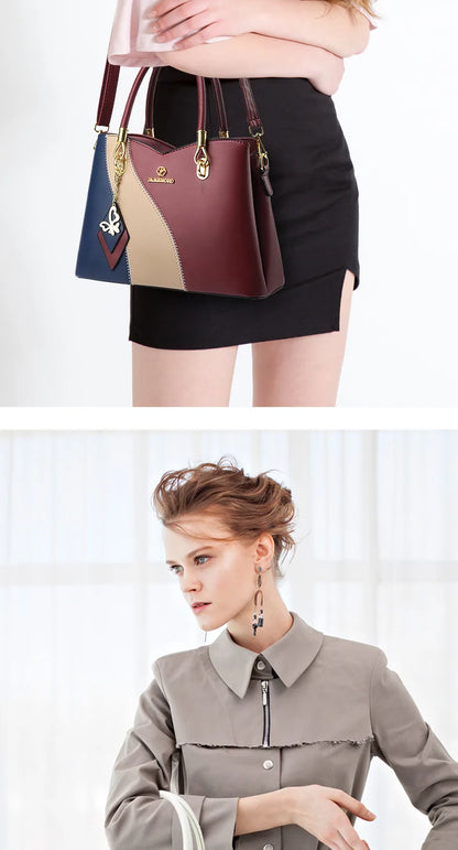 The Dahlia Patchwork Satchel