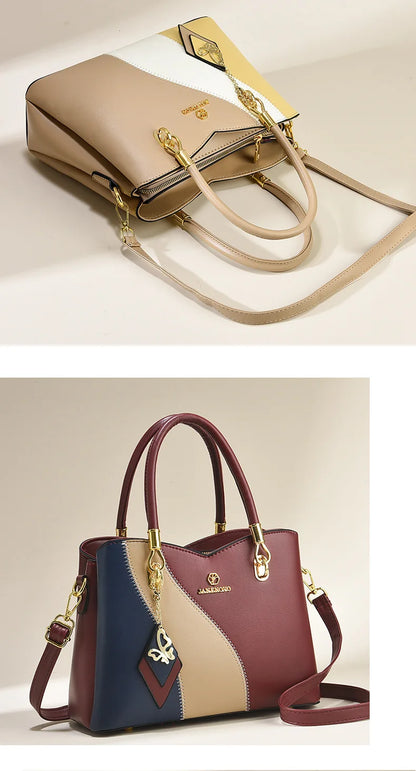 The Dahlia Patchwork Satchel