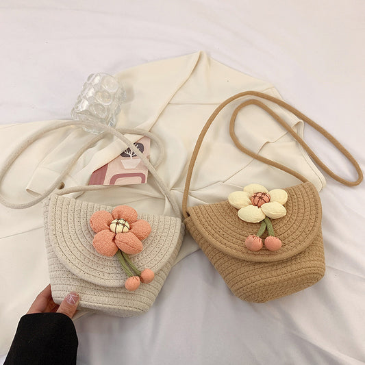 The Anya Woven Shoulder Bag
