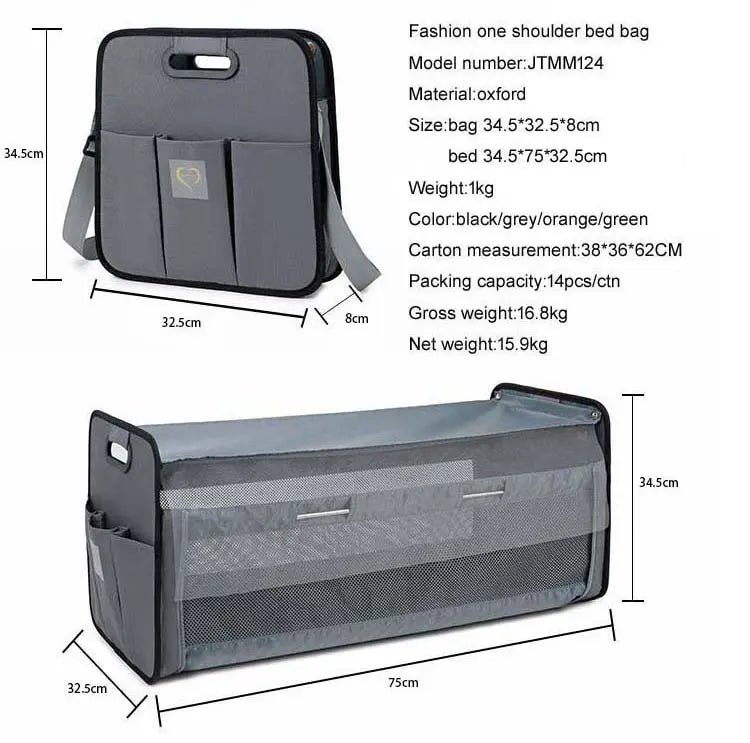 2-in-1 Baby Diaper Bag & Portable Crib – Stylish, Spacious & Travel-Friendly! - Trends Zone