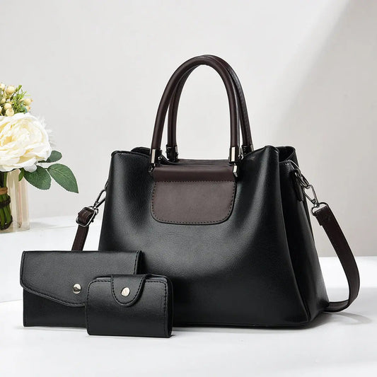 Elegant large-capacity handbag set — Vessa Bags
