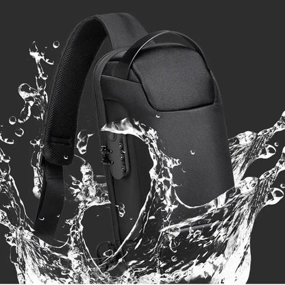 Waterproof anti-theft USB crossbody bag for travel and daily use — Vessa Bags