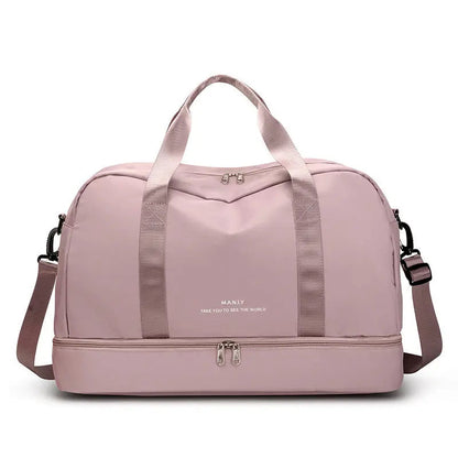 Large Waterproof Travel Tote – Dry/Wet Separation & Lightweight Carry-On Bag - Trends Zone