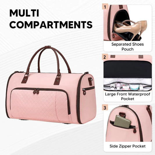 Convertible garment travel bag — Vessa Bags