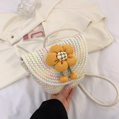 The Anya Woven Shoulder Bag
