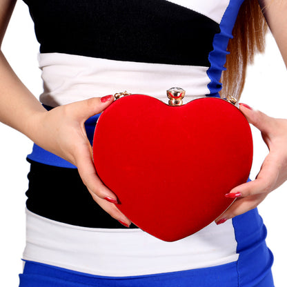The Zadie Heart Evening Bag