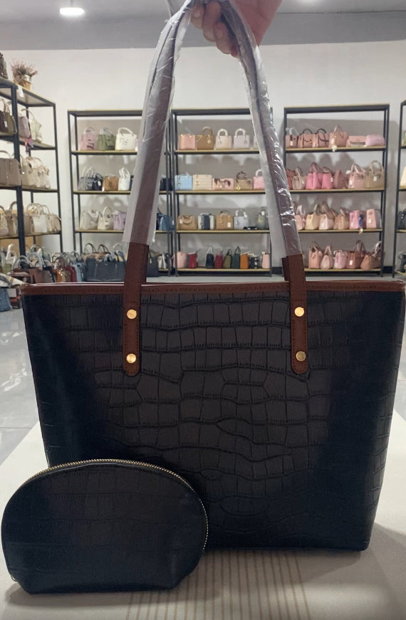 Vintage Large-Capacity Tote Bag