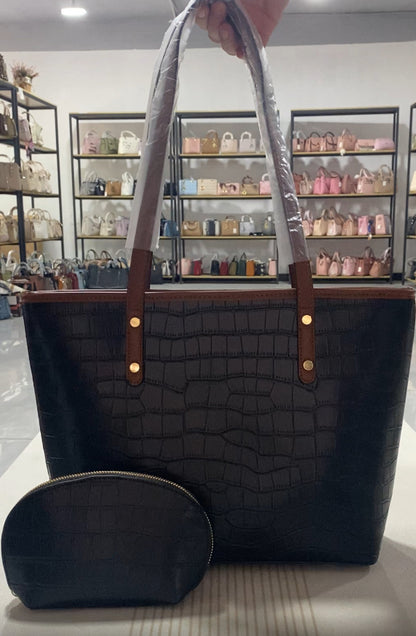 Vintage Large-Capacity Tote Bag