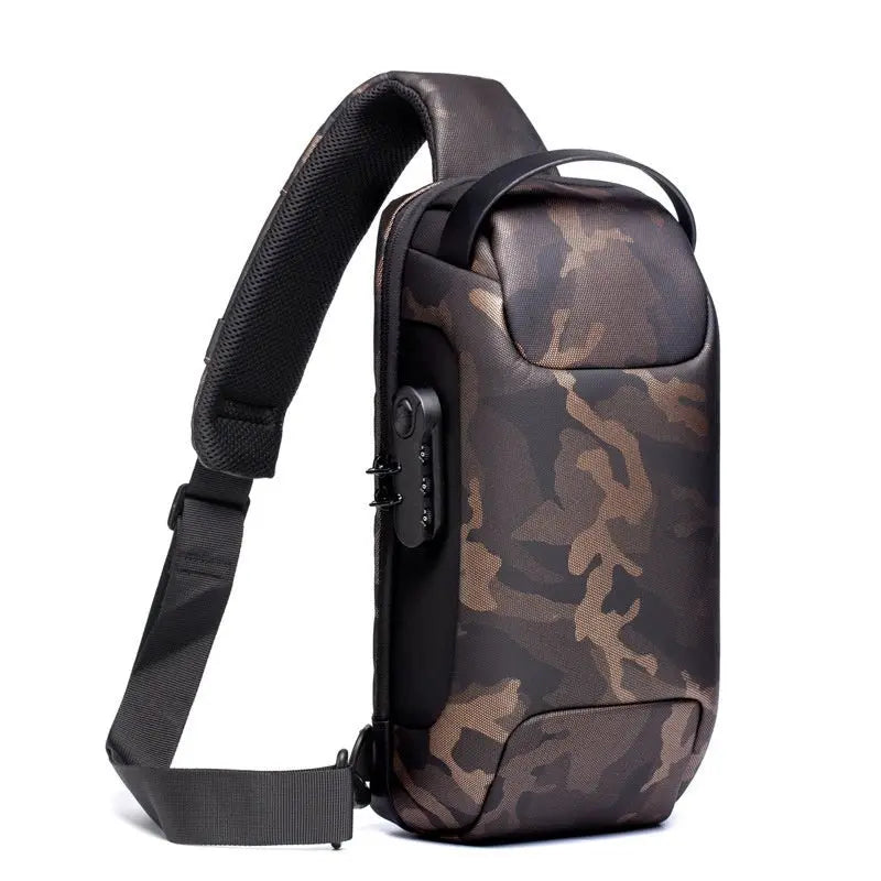 Waterproof Anti - Theft USB Crossbody Bag | Travel & Daily Use - Trends Zone