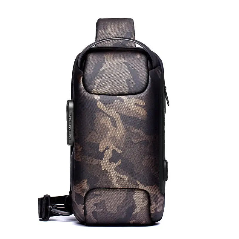 Waterproof Anti - Theft USB Crossbody Bag | Travel & Daily Use - Trends Zone
