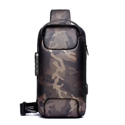 Waterproof Anti - Theft USB Crossbody Bag | Travel & Daily Use - Trends Zone