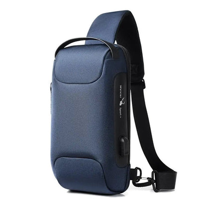 Waterproof Anti - Theft USB Crossbody Bag | Travel & Daily Use - Trends Zone