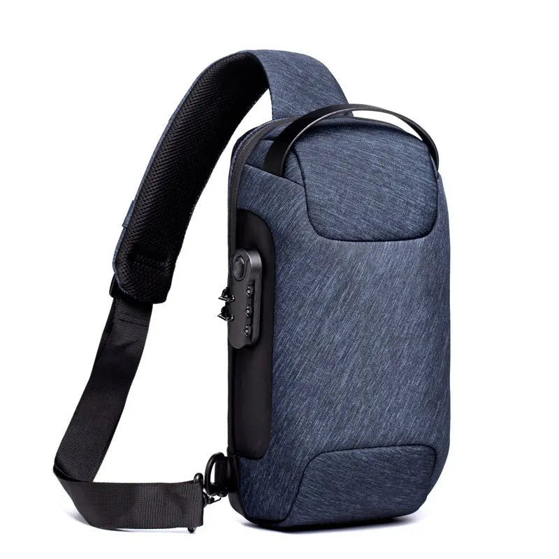 Waterproof Anti - Theft USB Crossbody Bag | Travel & Daily Use - Trends Zone