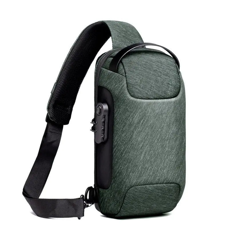 Waterproof Anti - Theft USB Crossbody Bag | Travel & Daily Use - Trends Zone