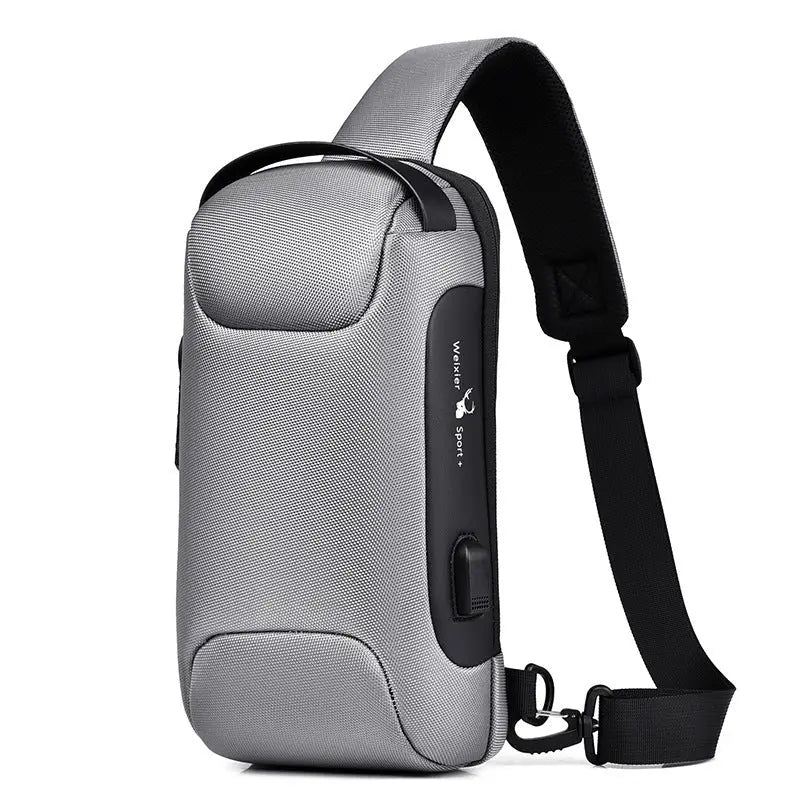 Waterproof Anti - Theft USB Crossbody Bag | Travel & Daily Use - Trends Zone