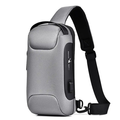 Waterproof Anti - Theft USB Crossbody Bag | Travel & Daily Use - Trends Zone