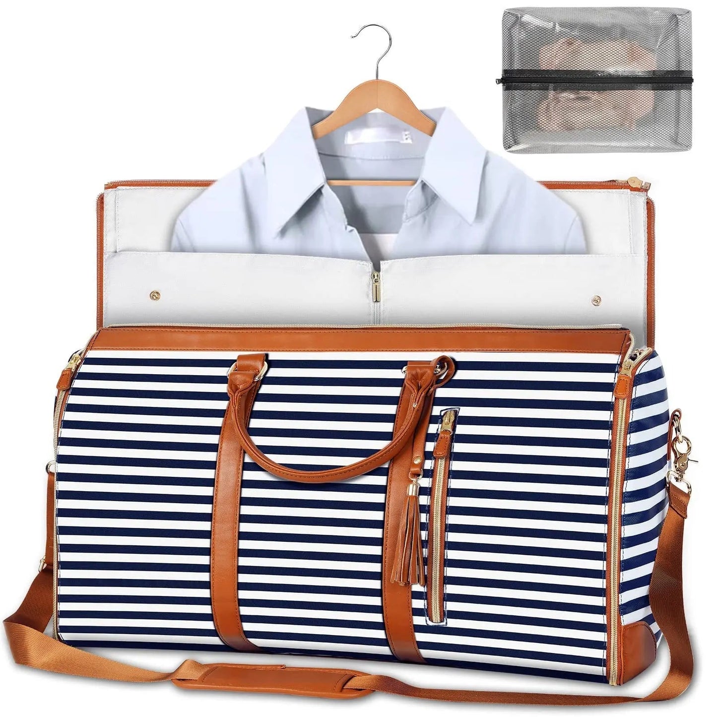Waterproof Travel Duffle Bag - Foldable, Stylish & Spacious - Trends Zone