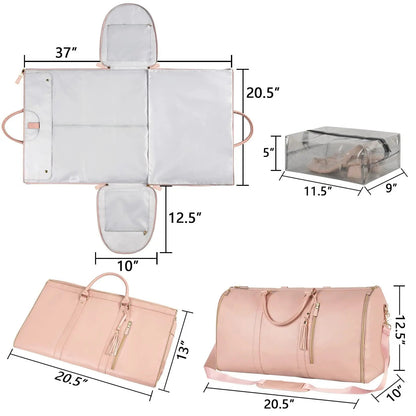Waterproof Travel Duffle Bag - Foldable, Stylish & Spacious - Trends Zone